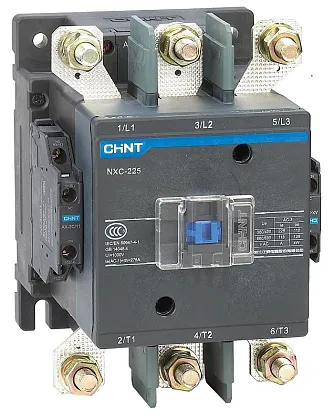 Контактор NXC-225 (кат.230В AC, 225А, 110кВт, 2но,2нз) CHINT