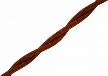 Провод коаксиальный, витой Коричневый кратно (10м) Bironi (20м/уп)