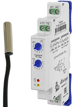 Реле контроля температуры ТР-15М (Реле ТР-15М АС230В УХЛ4 с ТД-3)
