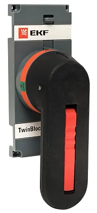 Рукоятка управления для прямой установки на рубильники реверсивные (I-0-II) TwinBlock 315-400А EKF P