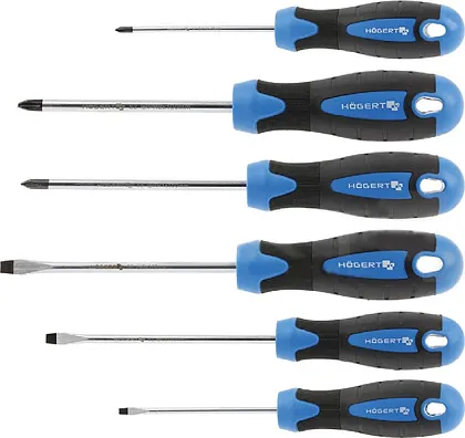 Набор отверток 6 шт., S2 HOEGERT, ком