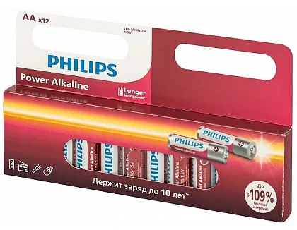Батарейка LR6 POWER PHILIPS BL-12