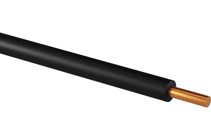 Провод ПуВнг(А)-LS 1* 1 Черный  (бухтами по 100м)