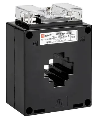 Трансформатор тока ТТЕ-30-150/5А класс точности 0,5S EKF PROxima
