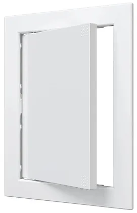 Люк ревизионный AD фланец 146х196 нажимной 168х218 пластик AURAMAX