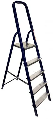 Стремянка стальная 5 ступеней (M8405) (ALUMET)