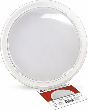 Светильник LED ЖКХ СПБ-2 20W 1400Lm 4000K IP20 круг IN HOME