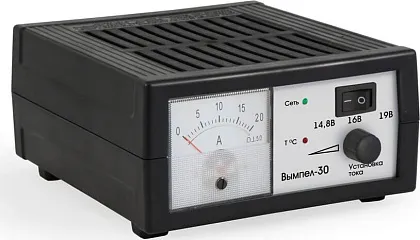 Зарядное устройство Вымпел-30 (автомат,0-20А, 3-х режимн,стрел.амперм) Н