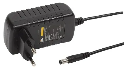 Распродажа_Драйвер LED ИПСН 24Вт 12 В адаптер -JacK 5,5 мм IP20 eco  ИЭК