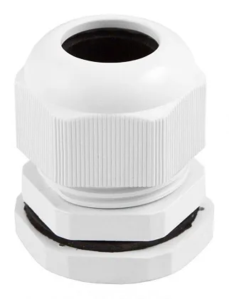 Кабельный ввод PG13,5 (6-12 мм) серый пластик IP68 (КВТ)