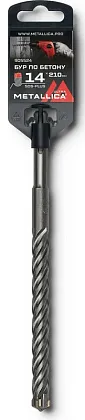 Бур по бетону SDS+ 14*210 мм BX4 Metallica Ultra