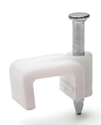 Скоба пластиковая СПП 10 (25шт) (Fortisflex), уп