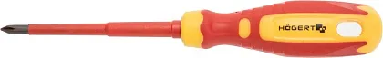 Отвертка диэлектрическая PH1, 100 мм, HOEGERT