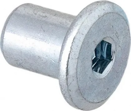 Гайка М6*12 (Эриксона) цинк (40 шт.) (Стройбат)