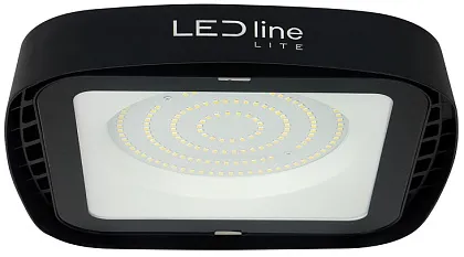 Светильник подвесной LED ECOBEAM 4000К 150Вт 15000Lm IP65 черный Ledline