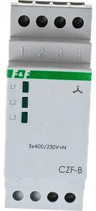 Реле контроля фаз и напряжения CZF-BF&F