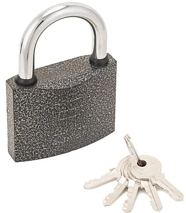 Замок навесной ВС1Ч-375 (d10мм полимер 5кл.) АЛЛЮР