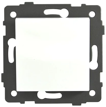 Выключатель 1-кл. белый A-001W "Aura" AWSproducts