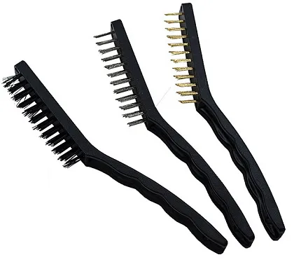 Щетки по металлу Набор 3в1 WIRE BRUSH SET 22см большие блистер 10-120, ком