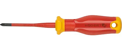 Отвертка диэлектрическая PH1, 80 мм, SLIM, S2 HOEGERT