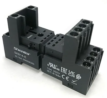 Цоколь (розетка) SKB14-E для RKF4 Shenler