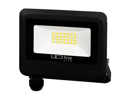 Прожектор LED PHOTON 4000K 10W 1000Lm IP65 черный Ledline