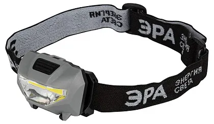 Фонарь налобный светодиодный GA-505 Блэкджек аккумуляторный ЭРА