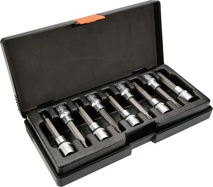 Головки сменные с насадкой Torx  100мм, набор 9 шт.  (NEO), ком