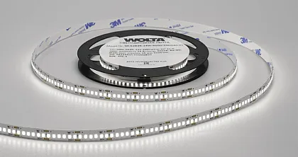 Лента LED SMD2835 24Вт 4000К 24В IP20 3200лм/м 240led/м 10мм (уп.5м) WOLTA, уп
