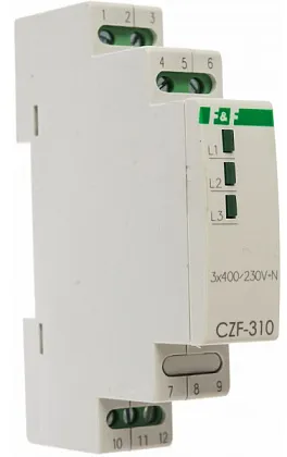 Реле контроля фаз и напряжения CZF-310 F&F