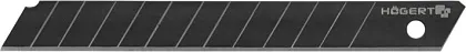 Лезвие сменное, 9 мм, SK2Н, 10 шт, HOEGERT, ком