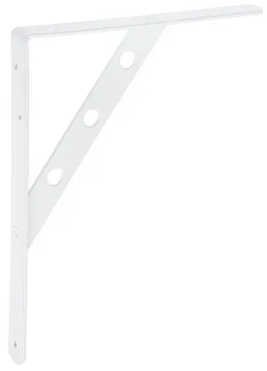 Кронштейн для полок 250*200 усиленный белый (1шт.) (ХС)