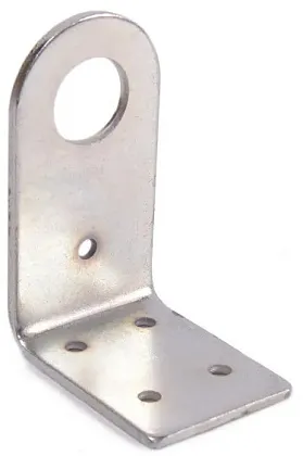 Проушина Г-образная (Пробой-ушко гнутое) 56х77 (126х40х3) (цинк белый)