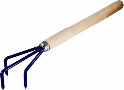 Рыхлитель "RUSСАД" 3 зуба 410мм эргономичная ручка 9382d н, 