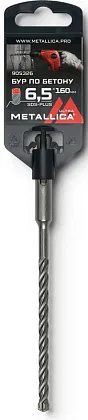 Бур по бетону SDS+ 6.5*160 мм BX4 Metallica Ultra