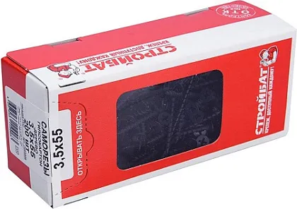 Саморез по дереву 3,5*55 (200 шт.) (Стройбат)