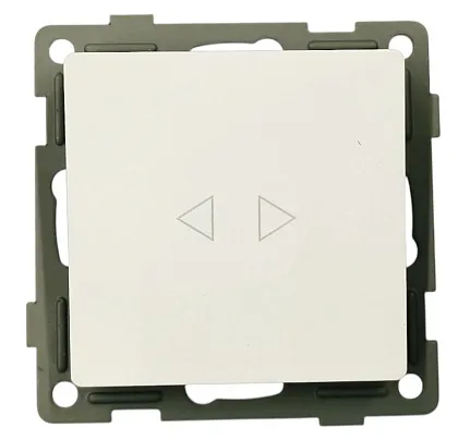 Выключатель перекрёстный 1-кл. белый U1A-001-3 SoftTouch "Uno" AWSproducts