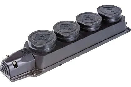 Колодка 4-я с/з IP44 РБ34-1-0м ОМЕГА IEK