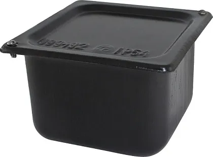 Коробка протяжная металлическая 110х110х81 IP54 У-994 грунтованная с уплотнителем TDM (42)