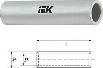 Гильза медная луженая ГМЛ 35-10 (IEK)