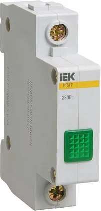 Сигнальная лампа ЛС-47 (зел.) (неон) IEK