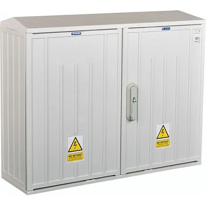 Шкаф стеклопласт. RKT3 108.1-55SF-0 (к-т шкаф, фунд. надст.) Saks-pol