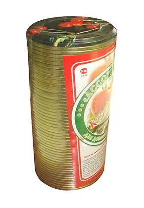 Крышкa металлическая для закатывания «Калейдоскоп», уп 50шт, уп