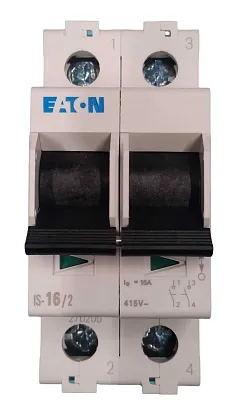 Выключатель нагрузки  Z-IS-16/2 16A 2-pol (400v)