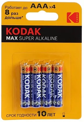 Элемент питания LR03 MAX KODAK BL-4