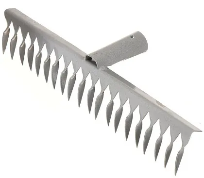 Грабли витые с узким шагом 20 зубьев б/ч "RUSСАД"