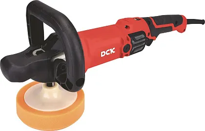 Машина полировальная KSP05-180 (1250W, 180мм,600-3500 об/мин) DCK