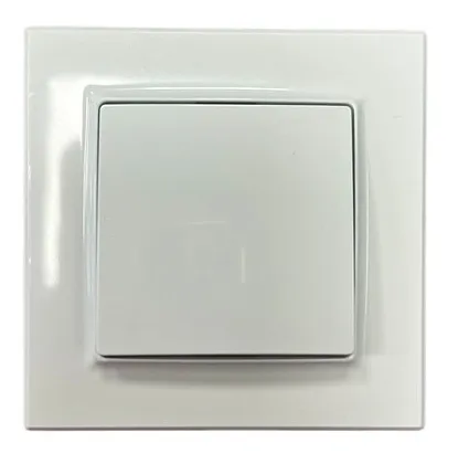 Выключатель 1-кл. белый SD-P1001W "Standard" AWSproducts