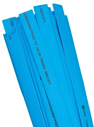 Термоусаживаемая трубка ТУТнг 10/5 синяя (1м) PROxima (EKF)