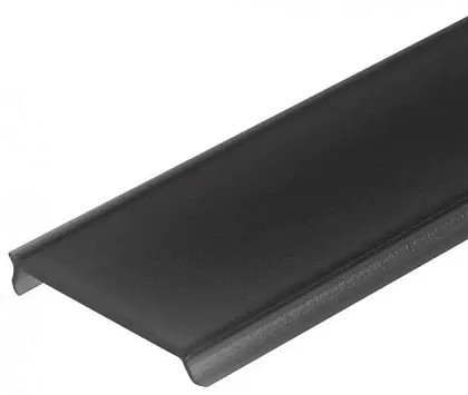 Рассеиватель GLAX для встраиваемого и углового профиля , 2м, черн GTV